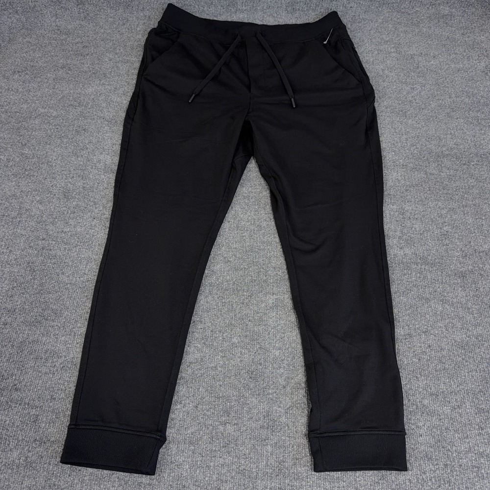 Birddogs Jogger Pant Men 2XL Black Pink Liner Lined Athleisure Stretch NEW
